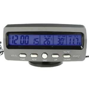  Innovic 5 in 1 car in out thermometer, timer, clock and 