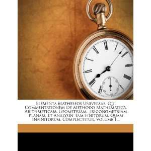   Analysin Tam Finitorum,  Complectitur, Volume 1 (Latin Edition