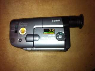 Sony Handycam Video 8 CCD TRV21 bundle with case, chargers and Tripod 