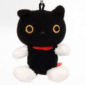    Kutusita Nyanko black cat plush cellphone charm Toys & Games