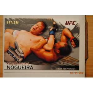  TOPPS 2011 UFC KNOCK OUT ANTONIO ROGERIO NOGUEIRA #077/188 
