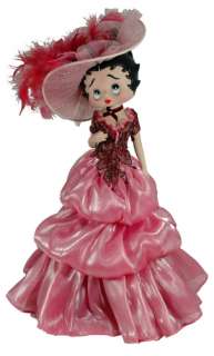 Betty Boop Porcelain Figural Doll Lamp, New  