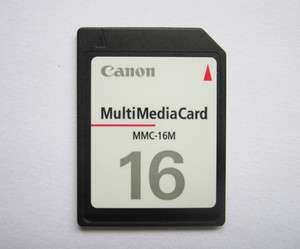 Original Canon 16MB MMC card Multi Media Card, Memory Card  