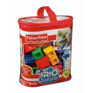 Fisher Price TRIO Junior My First Blocks   Primary Colors