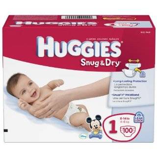  Huggies Snug & Dry Diapers, Size 4, Giant Pack, 140 Count 