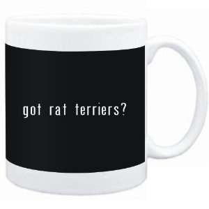  Mug Black  Got Rat Terriers?  Dogs