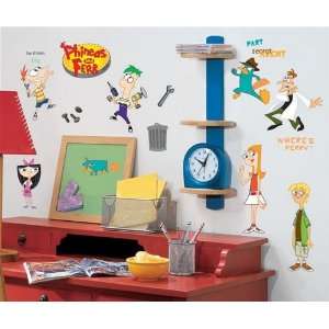    Phineas & Ferb Peel & Stick Wall Appliques Set