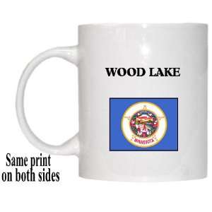    US State Flag   WOOD LAKE, Minnesota (MN) Mug 