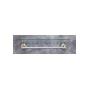  22 Glass Shelf W/ 18 Towel Bar 21511 Chrome/Brass