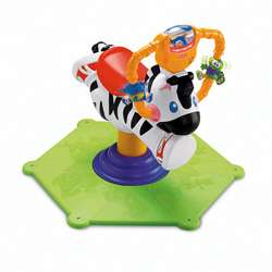 Fisher Price Bounce and Spin Zebra  