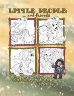 Little People Fairy and Fantasy Coloring Book J Bergsma  