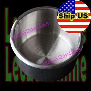 10 JUMBO STAINLESS STEEL CUPS POKER TABLE CUP HOLDER  