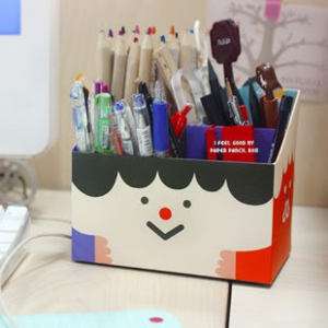 Paper Pencil Box Case DIY South Korean Style 23120  