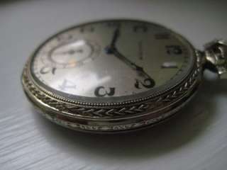 Antique 17J Hamilton 912 Pocket Watch 10 Size CLEAN  