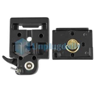 Manfrotto 323 Quick Change Plate Adapter w/ 200PL 14 For Camera Tripod 