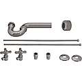 Belle Foret Satin Nickel Lavatory Angle Supply Kit Was $ 