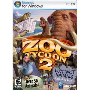  Zoo Tycoon 2 Extinct Animals Expansion Pack Video Games