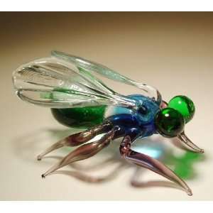  Blown Glass Art Animal Insect Figurine FLY