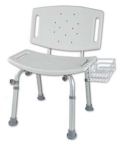 AquaSense Bath Chair with Shower Caddy  