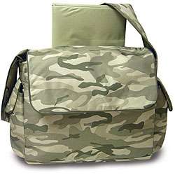 Pretty Baby Green Camouflage Diaper Bag  