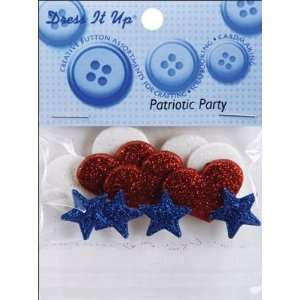  Dress It Up Embellishments Patriotic Party Arts, Crafts & Sewing