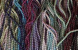   Glass Pearls 3mm 4mm 6mm 8mm 22 Colors You Pick A+ Quality  