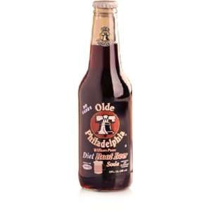 Olde Philadelphia Diet Root Beer Soda 6 ct   4 Pack  
