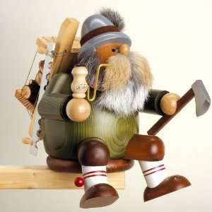  Christmas Smoker Lumberjack,sitting,tall (10.6 inches 