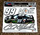   Edwards #99 Aflac Nascar Racing Ultra Decal / Sports Bumper Sticker