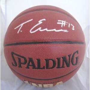  Autographed Tyreke Evans Ball   Spalding I O JSA 