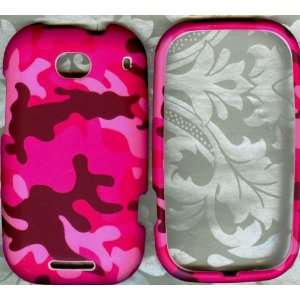  Pink Camo HARD PHONE CASE Motorola Bravo MB520 AT&T Cell 