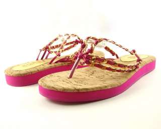 KORS MICHAEL KORS ADDI Pink Womens Shoes Sandals 7 M  