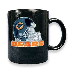 Chicago Bears 15oz Black Ceramic Mug 