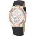 Philip Stein Womens Signature White Dial Two Tone Chronograph Watch 
