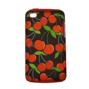 Premium   Apple iPod Touch 4 2 in1 hybrid case Cherry   Faceplate 