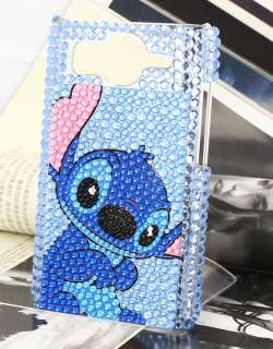 Blue Monster Crystal Hard Case Fit Phone HTC Inspire 4G  
