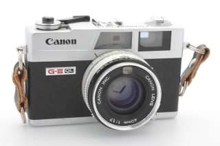 Canon Canonette G III QL17 35mm Rangefinder Camera  