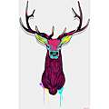 Maxwell Dickson Elk Head Canvas Wall Art MSRP $250.00 