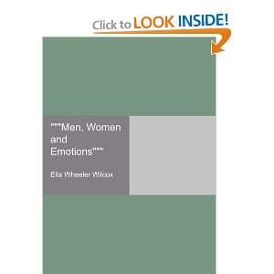  Men, Women and Emotions (9781406988598) Ella 
