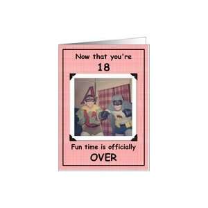 18th Birthday   Boy Card