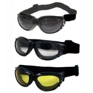 Pairs Birdz Eagle Padded Motorcycle Goggles Airsoft Googles Comes 