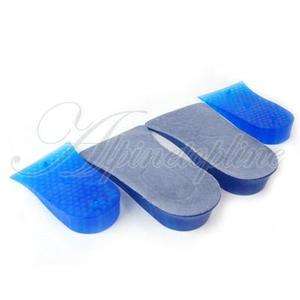 1Pair Silicone Heel INSOLES Height Increase Shoe Taller  