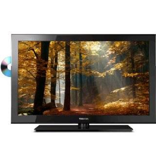   32 Inch 720p LED LCD HDTV with Built in DVD Player, Black Electronics