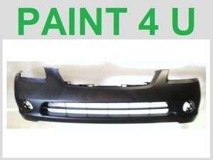 PAINTED FRONT BUMPER COVER   NISSAN ALTIMA 2002 2004 WITH FOG BRAND 