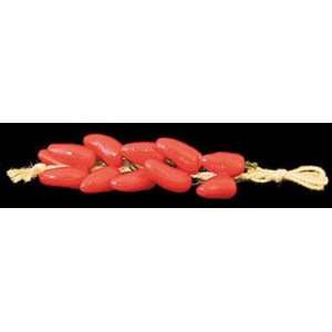  Dollhouse Miniature String of Red Chili Peppers 
