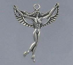 Sterling Silver FAIRY CHARM, #5  