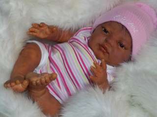 RARE Reborn Bi racial/Ethnic HTF Discontinued Berjusa ,berenguer baby 