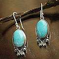 Sterling Silver Andes Mystique ite Earrings (Peru 