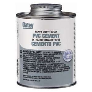  Oatey Company 31105TV PVC Heavy Duty Gray Cement 32oz 