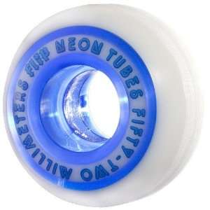  Flip Neon Tube Blue 52mm 99A Wheel Set (52) Sports 